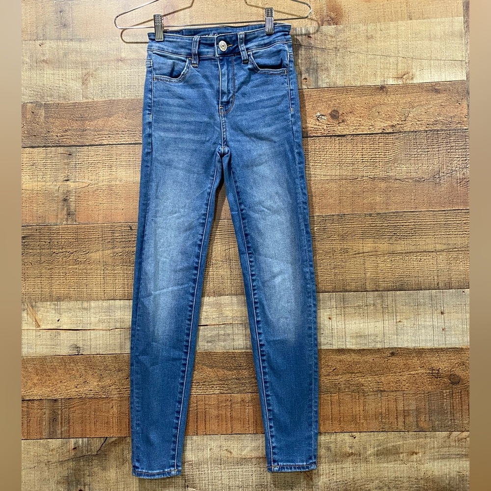 American Eagle High Rise Jegging Size 00 Short